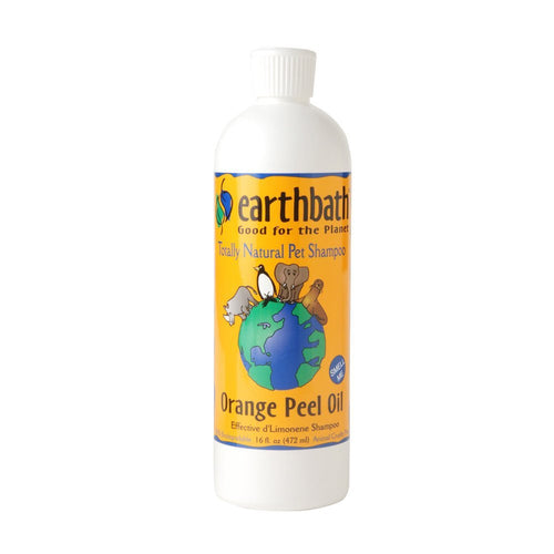 Earthbath Natural Pet Shampoo, Orange Peel Oil