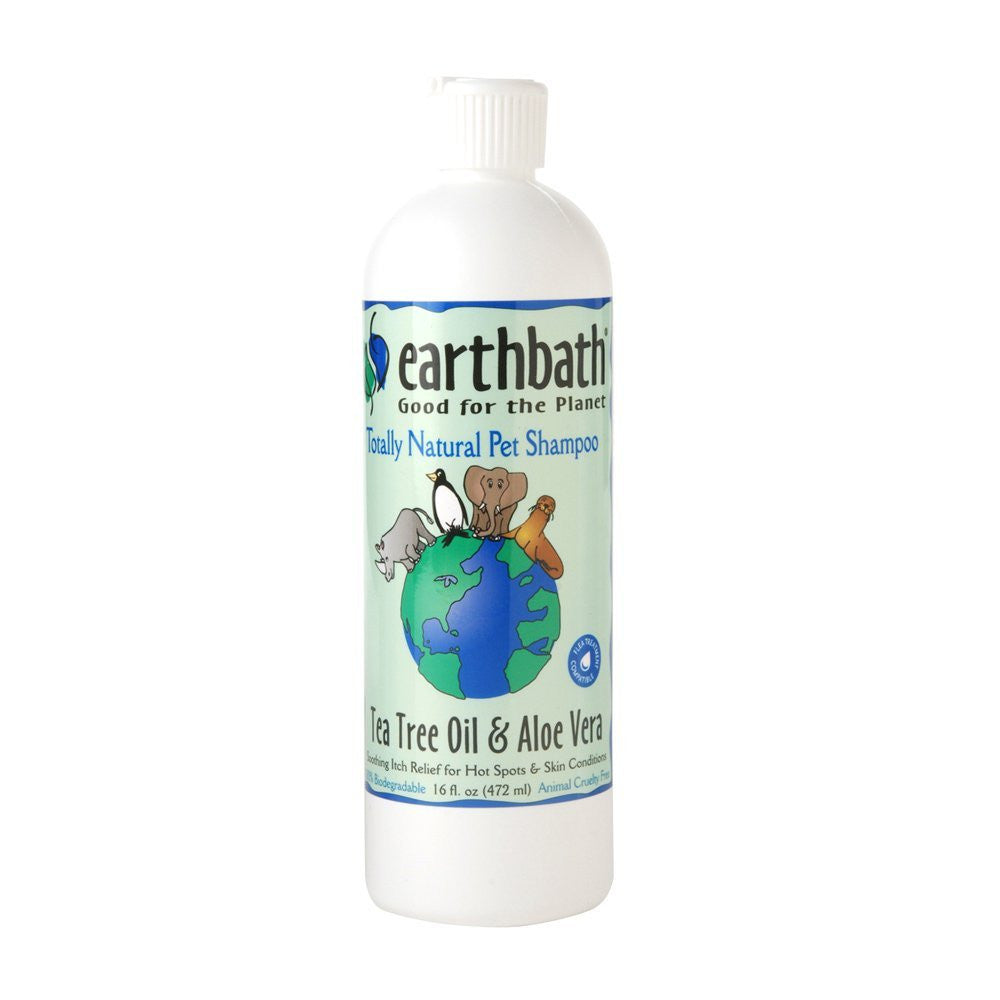 Earthbath Natural Pet Shampoo, Tea Tree & Aloe Vera