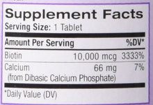 Natrol Biotin 10000mg, Max Strength, Dietary Supplement