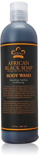 Nubian Heritage African Black Soap, Body Wash