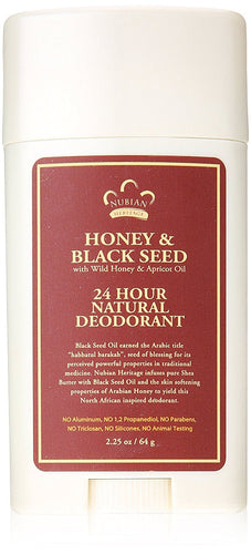 Nubian Heritage Honey & Black Seed 24 Hour All Natural Deodorant