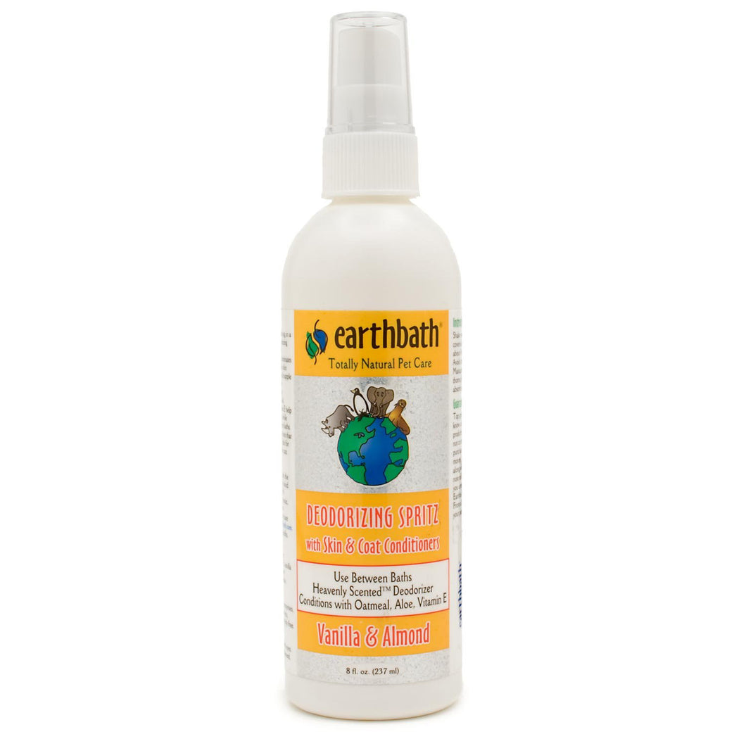 Earthbath Natural Deodorizing Spritz, Vanilla Almond