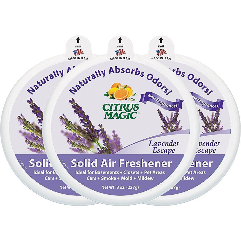 Citrus Magic  Odor Absorbing Solid Air Fresheners, Lavender