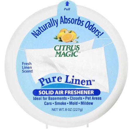Citrus Magic  Odor Absorbing Solid Air Fresheners, Linen