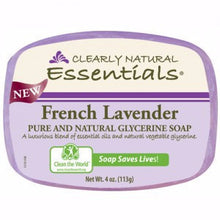 Clearly Natural Essentials Glycerine Bar Soap, French Lavender