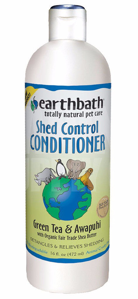 Earthbath Natural Pet Care, Shed Control Conditioner, Green Tea & Awapuhi