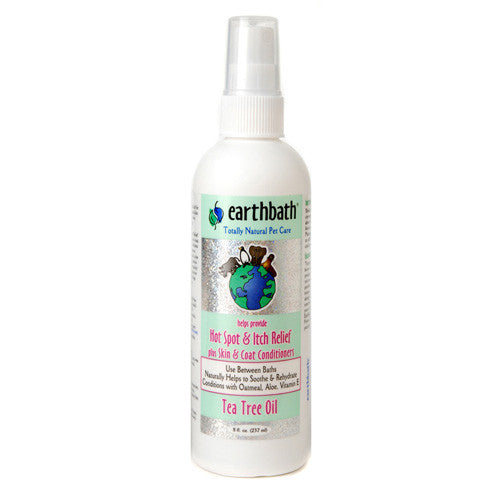 Earthbath Natural Hot Spot and Itch Relief Deodorizing Spritz, Tea Tree Oil