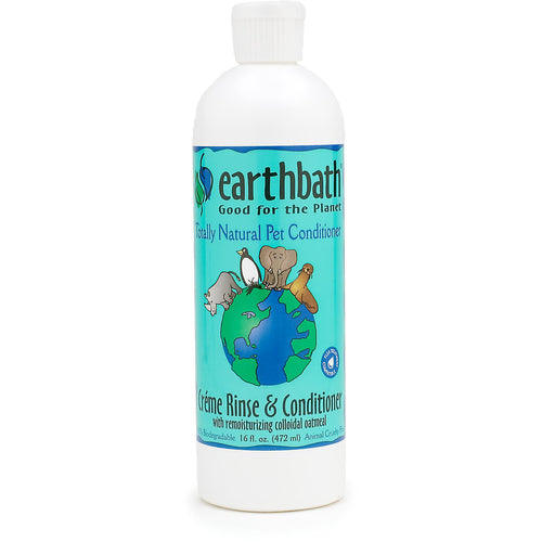 Earthbath Natural Pet Conditioner, Crème Rinse & Conditioner, Vanilla & Almond